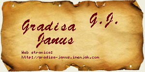 Gradiša Janus vizit kartica